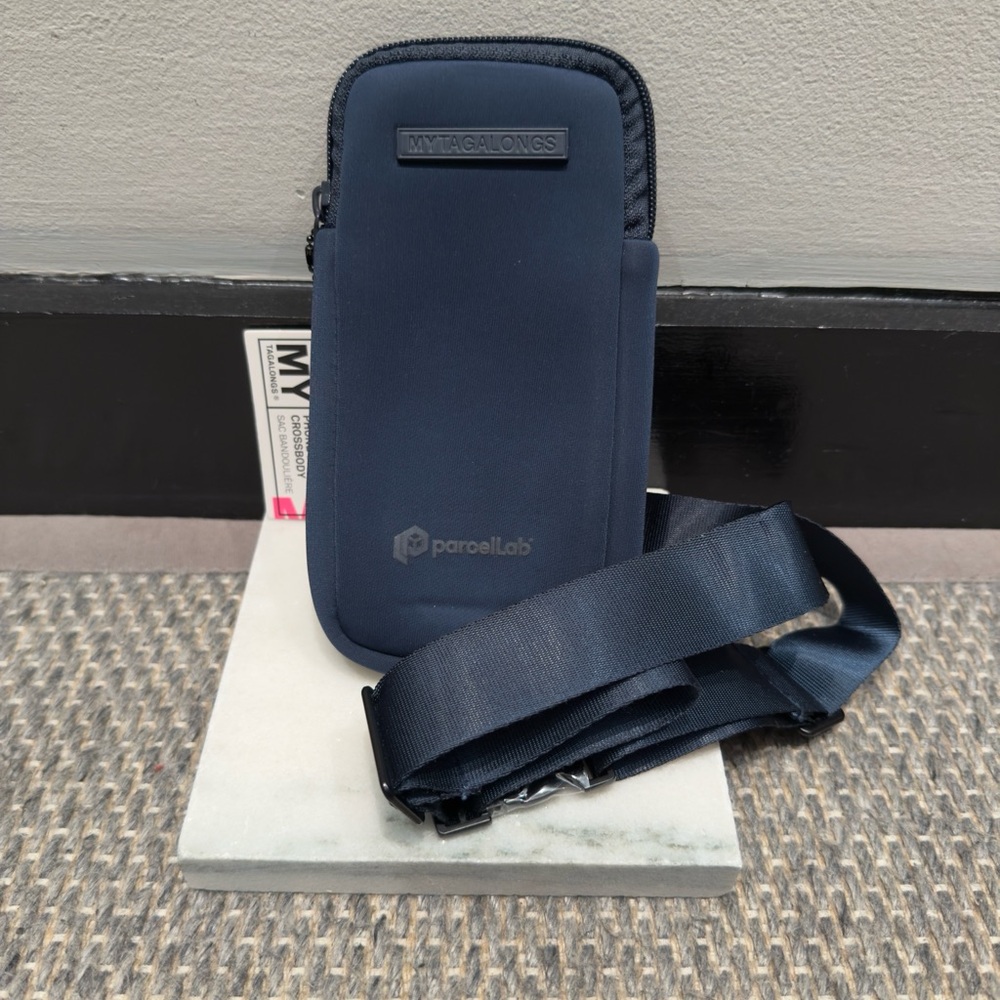 NWT- My Tagalongs Navy Crossbody Bag